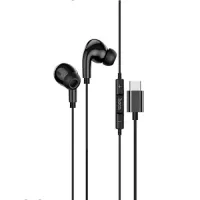 Hoco M83 Type C Wired Black Earphones